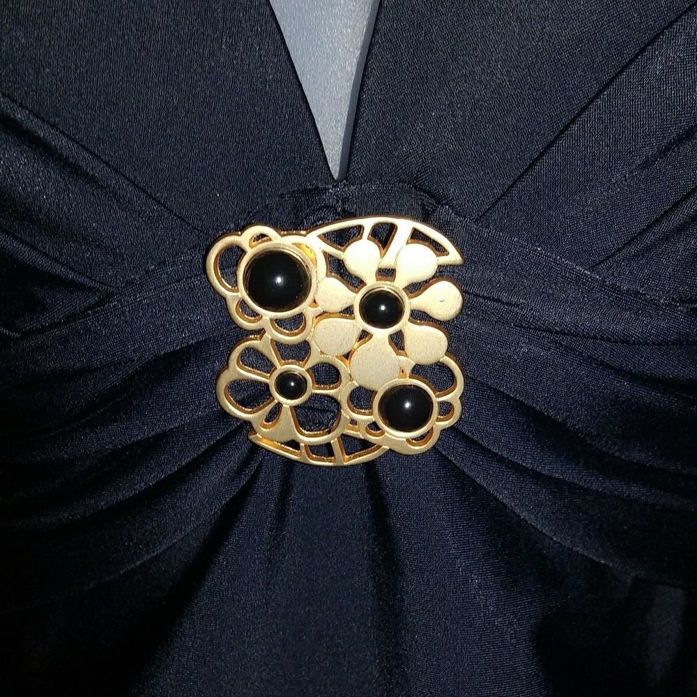 Christina Tankini with Gold Adornment - Top Only - Picture 2 of 2
